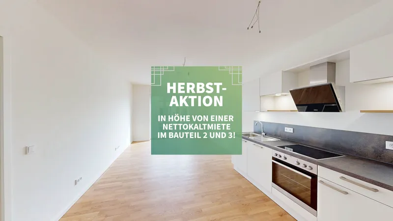 Stilvolles Wohnen: 2-Zimmer-Wohnung mit eleganter Einbauküche und Aufzug — photo 1